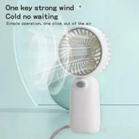 Portable Handheld Mini Fan Lightweight Strong Wind Power Battery Model Multicolor Pocket Fan for Outdoor Indoor Summer Cool Tool