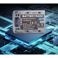 NP-FP50 digital camera battery 850mAh NP-FP50 rechargeable battery, suitable for Sony DCR-HC21EHC23ESR40ESR60ESR70E