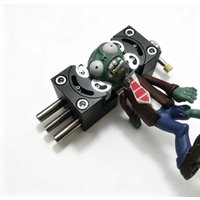 Fractal Vise, Mini Drill Press Vise & Bench Clamp, Self-Adjusting, Dual-Jaw Design for Any Shape, CNC Machined Aerospace Aluminu