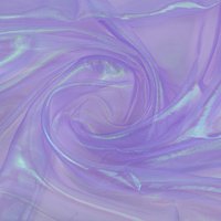 Iridescent Laser Organza Fabric Shiny Fish Scale Mesh Cloth Glitter Sheer Gauze Material Stage Performance Costume Dress Making