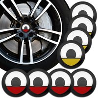 4pcs 56mm 60mm Car Emblem Wheel Center Hub Caps Stickers Auto Rim Cover for Smart Fortwo Forfour 453 451 452 450 454 Accessories