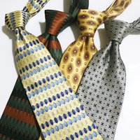 10cm Oversized Neck Ties For Men British Style Casual Brown Floral Yellow Silk Necktie Meeting Groom Young Boys Tie Suit Cravat