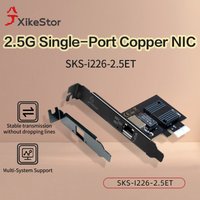 XikeStor 2.5Gb Network Card PCIE x1 Intel i226-v Controller Chip Ethernet Adapter