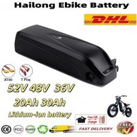 Hailong Lithium Battery 36V 48V 52V 20Ah 30Ah Compatible with Bafang BBS02 BBS03 BBSHD