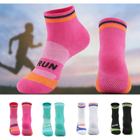 Professional Running Socks Breathable Quick Dry Men Women Marathon Sport Socks Sweat Absorb Elastic Basketball Cycling Socks