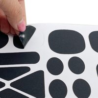 1Set Instant Self-Adhesive Durable Fabric Repair Patches Assorted Shapes Universal Iron-On for down Coats