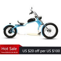 Tc TXED rear hub motor 48V 1000W electric chopper bicycle 15Ah lithium battery alloy electric scooter bicycle
