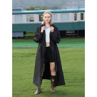 AliExpress NONE Long Waterproof Raincoat for Women Feminine Outdoor Cycling Mountaineering Raincoat Gift Idea with Generous Fit