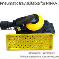 70*198 MM Universal Tray Pneumatic Square Dry Grinder Chassis Sandpaper Sanding Stick Disk Suitable For MIRKA