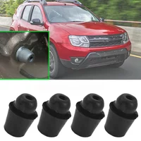 4PCS Door Bumper Trunk Buffer Pad Bump Stop New For Renault Duster 2009 2010 2011 2012 2013 2014 2015 2016 2017 2018 Rubber