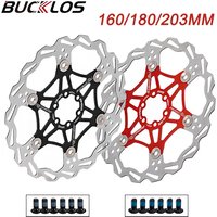 BUCKLOS Floating Discs Bike Rotors 160mm 180mm 203mm MTB Bicycle Disk Brake Rotors MTB Bike Hydraulic Brake Discs Bicycle Part