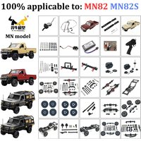 MN82 MN82S 1/12 MN MODEL Upgraded Metal Parts Pick Up 2.4G 4WD Off-road Crawler Remote Control Vehicle Toys Children Kids Gift