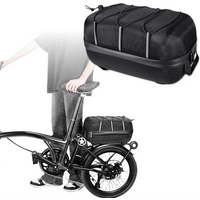 Brompton Bicycle Rear Seat Bag MTB Bike Rack Bag Trunk Pannier Cycling Large Capacity Waterproof Travel Bag