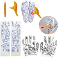 Foot Massage Acupressure Socks & Gloves Physiotherapy Massage Relieve Tired Feet Reflexology Socks Foot Point Socks Health Care