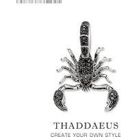 Pendant Scorpion Black,2019 Brand New Fashion Jewelry Europe Bijoux Accessories Gift For Woman Rebel Men
