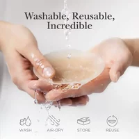 Silicone Nipple Cover Sticky Bra Liners Adhesive Breast Boob Tape Invisible Chest Breast Sticker For Women Sticky Bra Bikini Pad