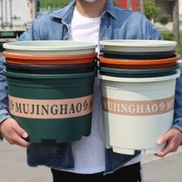 7 gallon thickened gallon pot king size plastic pot planting tree large floor green plant potted rose fruit tree pot