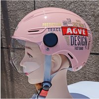 AliExpress Extra Large Electric Vehicle Helmet Painted Special Bike Helmet Ear Protection Summer Half Helmet Large Head Circumference