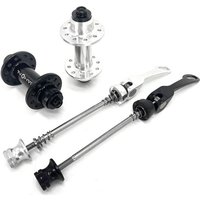 For Dahon Bicycle Folding Bike Front Hub 74mm O.L.D Spoke 20H Aluminum Alloy 2 Bearing Front Hubs With Quick Release