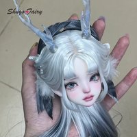 ZenL Bjd 1/4 Doll Versatile Delicate Features Nude Dolls Resin Ball Jointed Doll Bjd