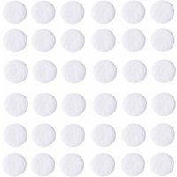 150Pcs Facial Microdermabrasion Pads Diamond Dermabrasion Cotton Filters Replacement 10mm For Microdermabrasion Machine