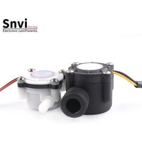 Snvi YF-S401 YF-S201 Water Flow Sensor Hall Flowmeter Counter 0.3–6L/min Coffee Machine Hot Water Flow Switch
