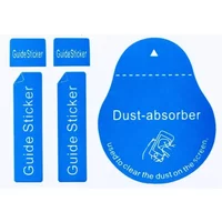 phone dust absorber dedust sticker 3 in 1 screen protectors wet dry wipe paper for Camera Lens LCD Screens Dust Papers