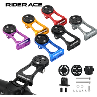 Bicycle Computer Camera Holder Aluminum Alloy Bike Handlebar Mount Stopwatch Speedometer Bracket For Garmin Edge Bryton Cateye