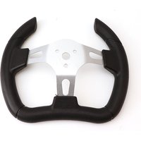 Karting 280MM Aluminum Alloy PU Sports Steering Wheel Track Kart Racing ATV Quad Bike Universal Modified Accessories