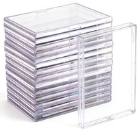 10pcs Hard Clear Toploader Card Sleeves - Acrylic Protective Cases for Trading Cards, Fit Baseball, TCG, MtG, Yu-Gi-Oh ZSY