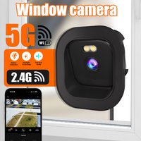 2K Window Camera AI Full Color Anti Glare Indoor Security Camera with 2.4G 5G WiFi PIR Motion Detection for Home Surveillance