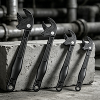 New Heavy-Duty Industrial Crab Claw Wrench with Quick-Adjust Ratchet & Large Adjustable Must-Have for Professional Mechanics
