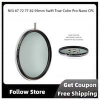 NiSi 67 72 77 82 95mm Swift True Color Pro Nano CPL - reflex camera polarizer color fidelity polarizer