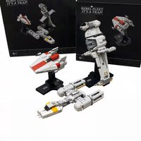 819PCS MOC Rebel Fleet A-Wing B-Wing Y-Wing Starfighters 3 Sets Bundle Kit Building Blocks Starship DIY Bricks Model Toys Gifts