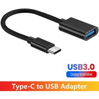 USB Type C To USB OTG Adapter Cable USB Type C Male to USB Female Cable Adapter OTG Cable Converter For Xiaomi Samsung MacBook