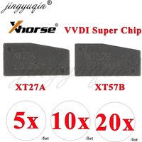 5/10/20pcs Xhorse XT27A XT57B Super Chip Car Key Transponder Immo Chip Universal 4A ID49 47 MQB 7935 T3 for MINI KEY TOOL VVDI2