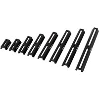 Black Color Dovetail Bar Fully Metal Dovetail Mounting Plate for Astronomical Telescopes 45mm-240mm