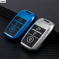For Kia Cerato Optima K5 RIO Picanto Soul Sorento Sedona Sportage K2 K3 K4 TPU Fob Keychain Car Smart Key Case Cover