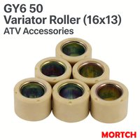 GY6 50cc Variator Roller 16x13 50-4031 4.0g For GY6 50cc Chinese Scooter Moped 139QMB Engine