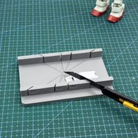 30°/45°/60°/90° Angle Cutting Fixer Model Tool Multi-Angle Cutting Aid Model Craft Tools Diorama Kit Modeling Hobby Making Kit