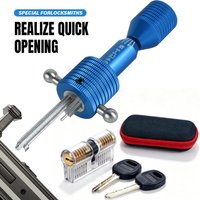 Professional KABA MUL-78 Key Decoder Tool Positive Groove AB Positioning One-Character Locksmith Lock Opening Tool