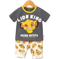 Boys clothes set 2pcs Summer Cartoon gril Short-Sleeved kids Suit Children's Clothing Outfit Set for boys 0-4 year