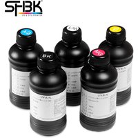5 bottles 1 set kit 1250ML UV DTF ink for A3 A4 UV flatbed printer compatible EPSON DX5 TX800 XP600 L1800 L805 R1390 Print head