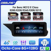 10.25"Android 13 Autoradio 2din Carplay For Mercedes Benz W212 E-Class E200 E230 E260 E300 S212 NTG 4.0 4.5 5.0 Multimedia Audio