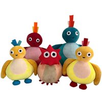 26-20cm New Twirlywoos Chickedy Chick Peekaboo Fun Bird Plush Toy Kids Birthday Gift