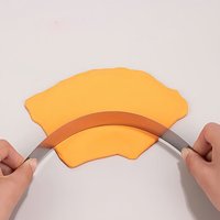 4pcs Pottery Tools Clay Cutting Blades Bendable Soft Pottery Molding Blades Polymer Clay Molding Tools Engraving Tools