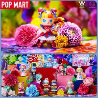 POPMART Molly Mika Ninagawa Flower Dreaming Series Blind Box Toys Kawaii Anime Action Figure Surprise Original Mystery Box
