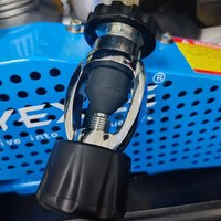 New Scuba Diving Tank Inflation Valve Adaptor With Dust Cap Convertor Tank Inflation Valve Adapter DIN For YOKE First Stage G5/8