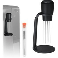 Magnet WDT Tool Espresso, Distribution Tool Espresso Accessories, 10 Needle Coffee Stirrer with Stand for Barista