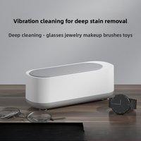 Ultrasonic Cleaning Machine USB Rechargeable High Frequency Vibration Wash Cleaner Jewelry Glasses Cleaner